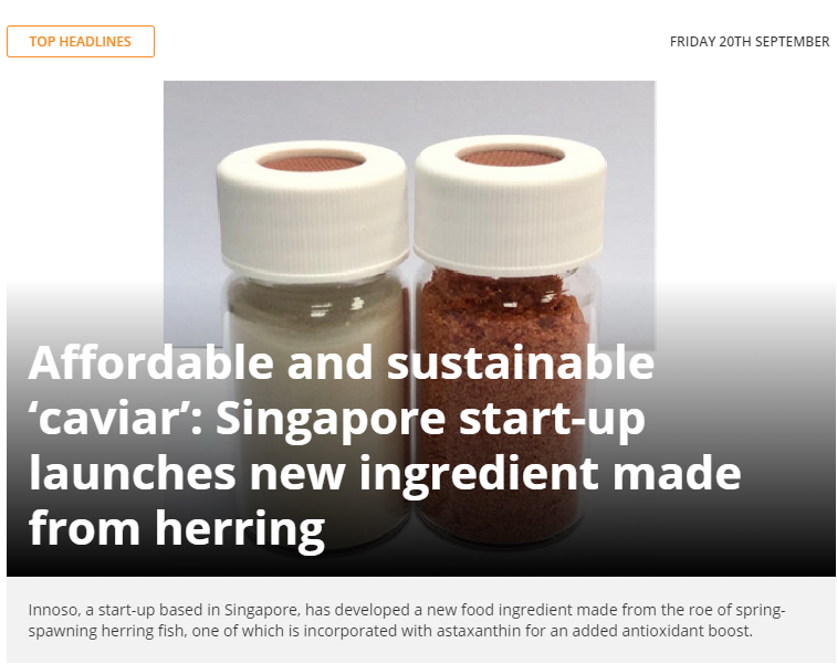 Innoso - New Caviar Ingredient 